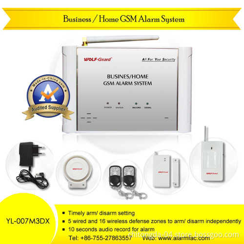 Home GSM SMS Security Alarm System (YL-007M3D)